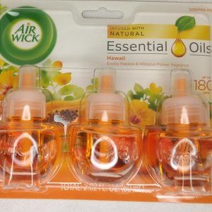 AIR WICK ESSENTAL OILS REFILLS, NEW